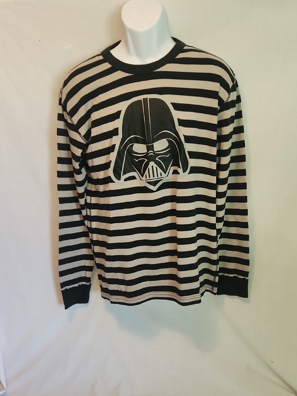 Hanna Andersson Black and Cream Striped Leggings And Top